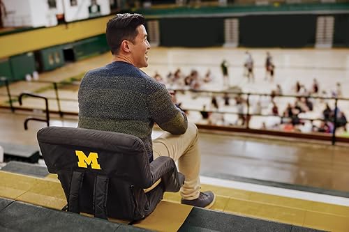 Miniatura 2 de NCAA Michigan Wolverines Ventura Asiento reclinable portátil