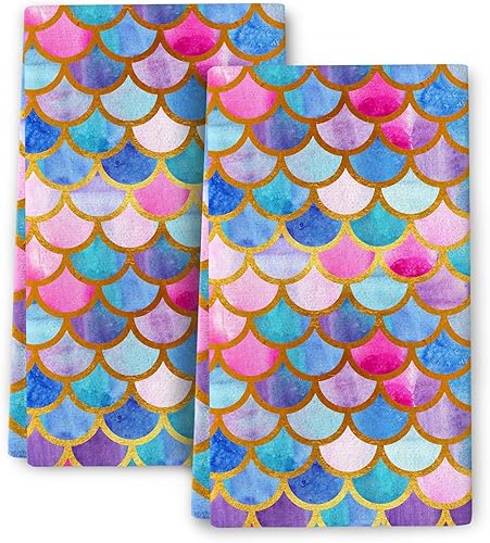 Miniatura 13 de Juego de toallas de cocina modernas de mediados de siglo, paños de cocina retro absorbentes para cocina, toallas de mano, paños de cocina para