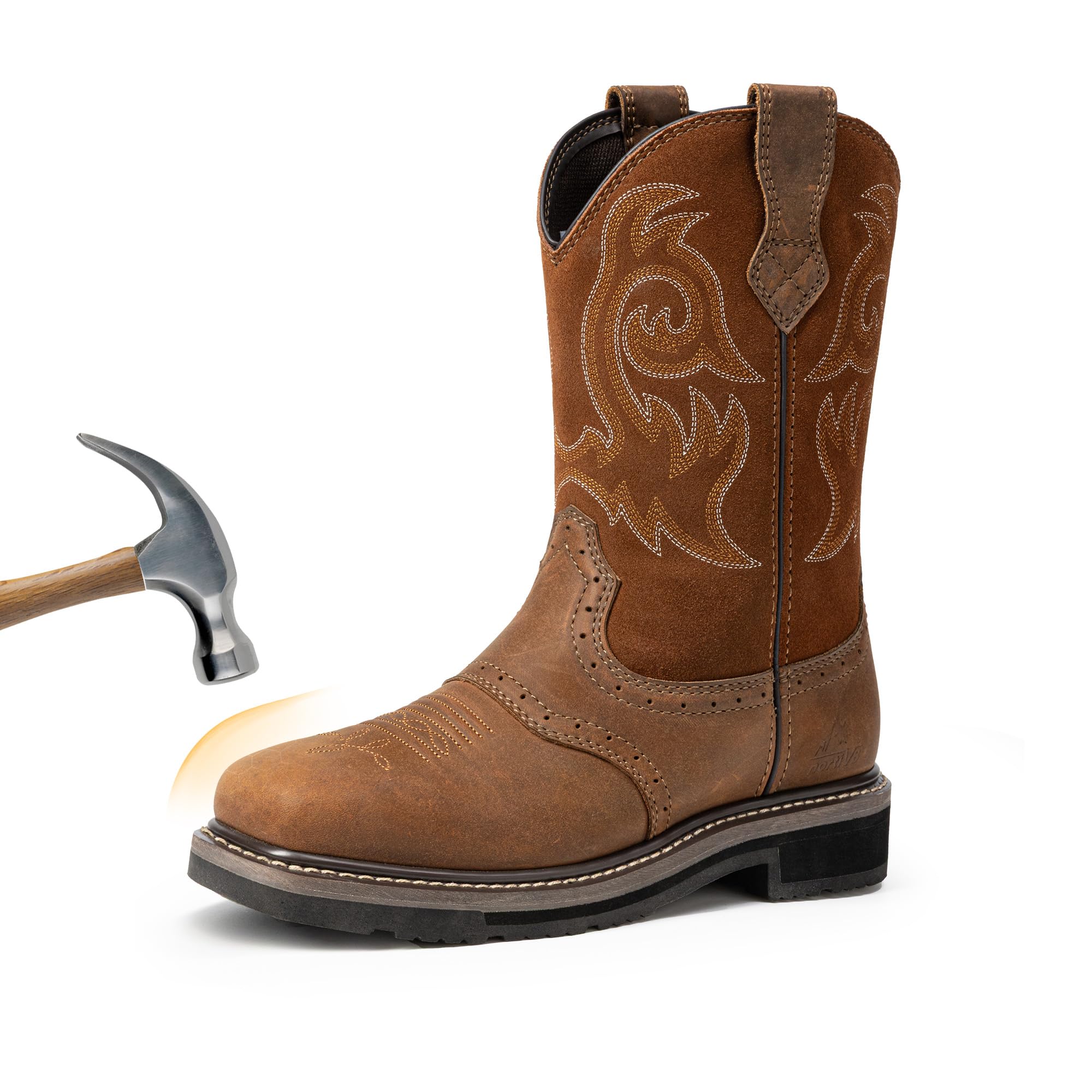 NORTIV 8 Cowboy Boots