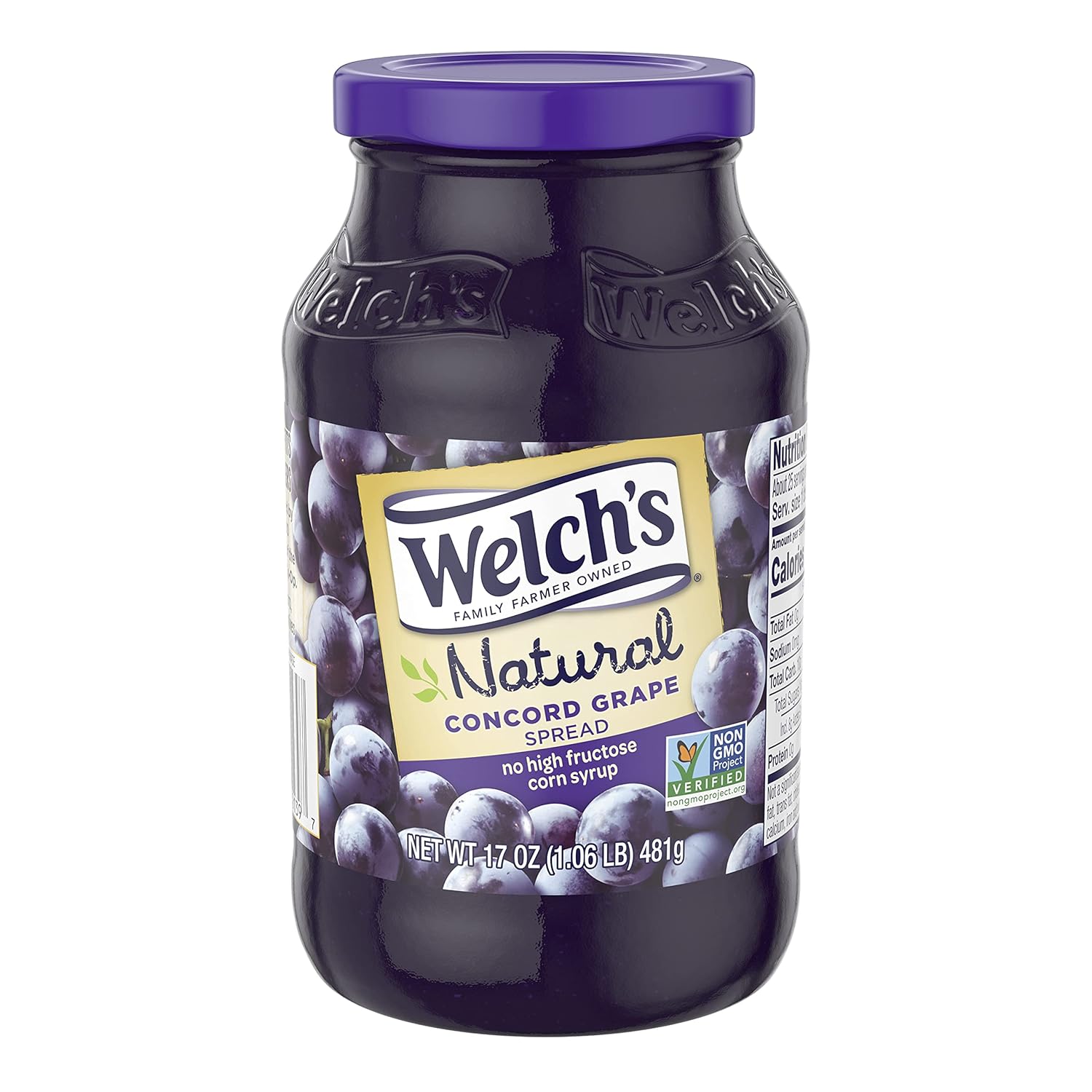Welch's Grape Jelly, 30 oz - Pk of 12