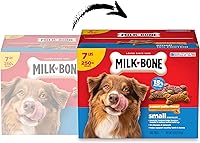 Vista 2 de Milk-Bone Galletas para Perros con Sabor a Mantequilla de Maní con Saborizantes Naturales y Artificiales - Golosinas Crujientes para Perros - 7