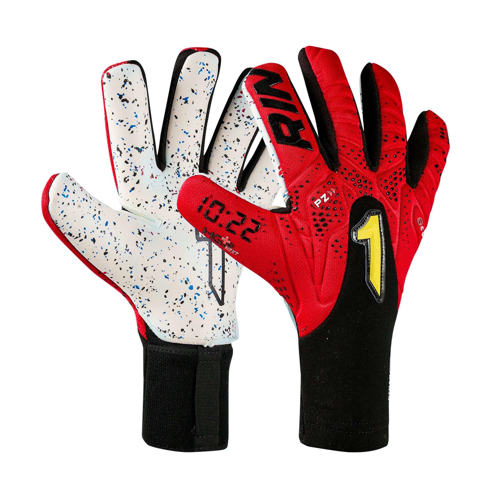 Rinat Goalkeeper Gloves Kronos 10:22 Turf (Red, 7)