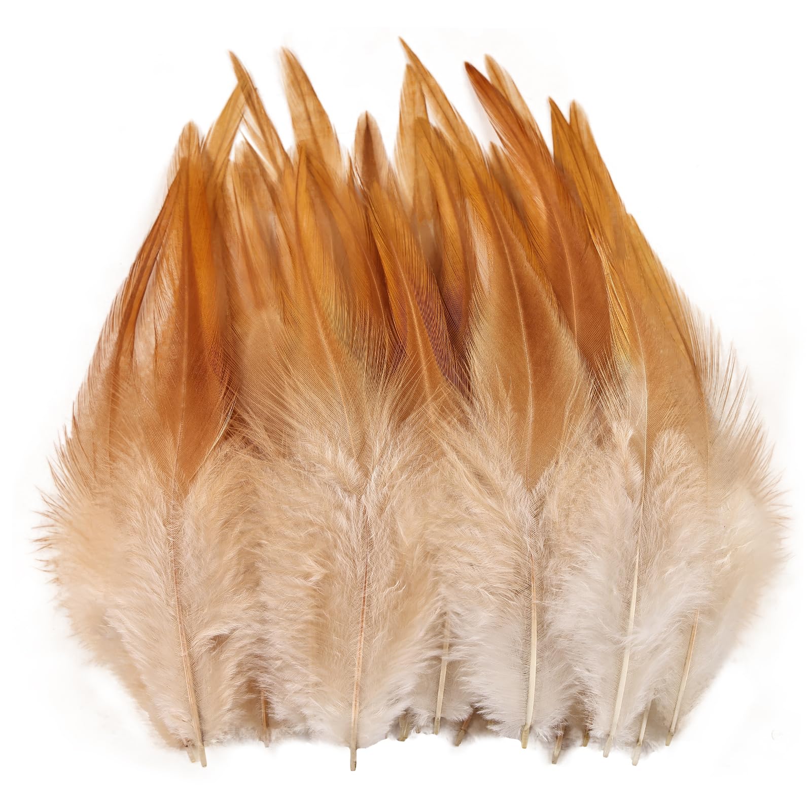 whitefeather Craft Feathers Bulk Pack - 300PCS Assorted Colorful Feathers for Crafting, Hat Decorating, Carnival DIY Projects (4-6 Inch Small Feathers, Synthetic Craft Materials) (White) — view 10