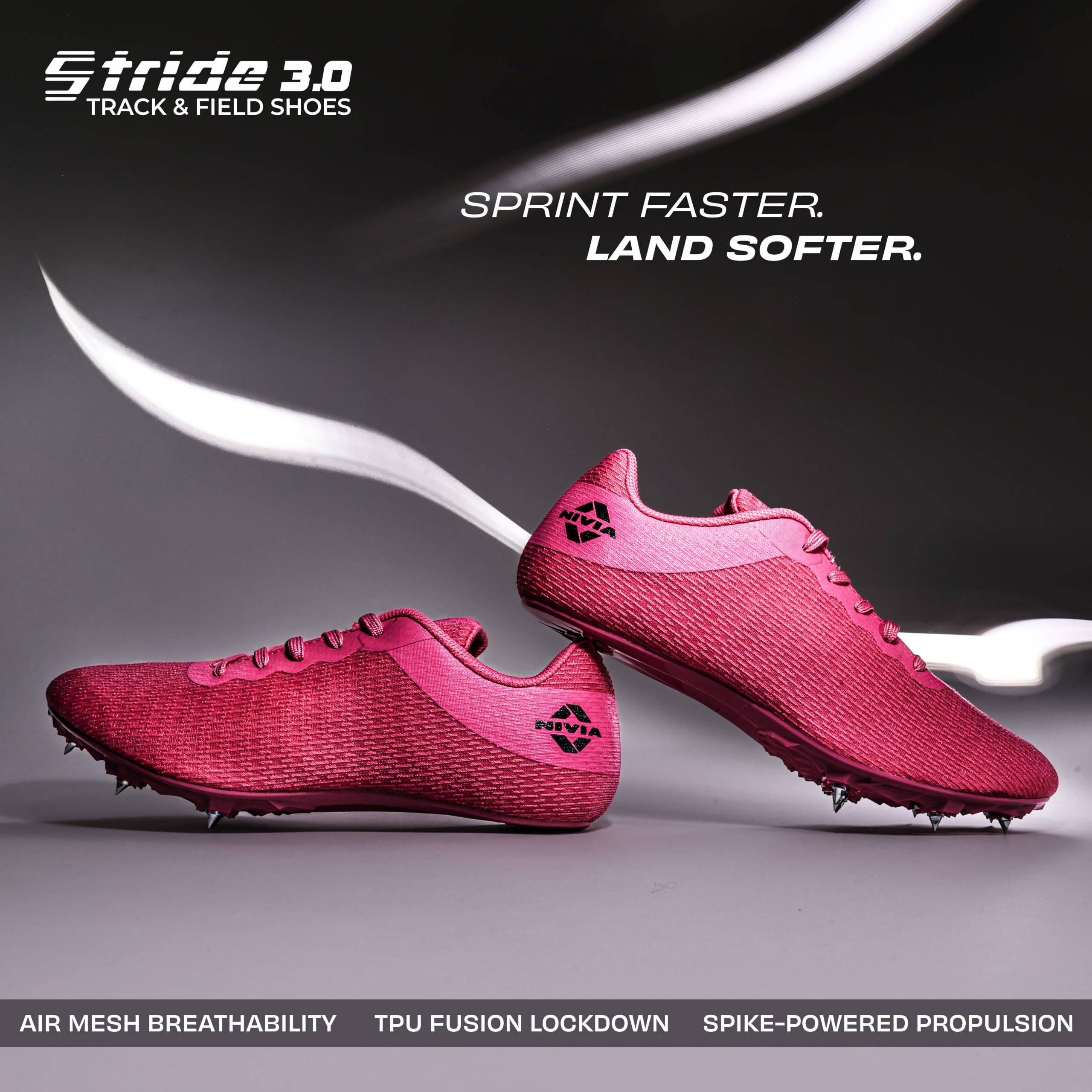 Nivia Męskie buty lekkoatletyczne Stride 3.0