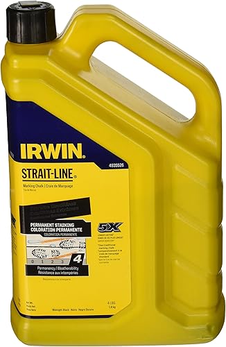 Miniatura 5 de IRWIN Tools STRAIT-LINE - Tiza permanente para marcas, rojo carmesí, 6 onzas (4935519) (paquete de 3)
