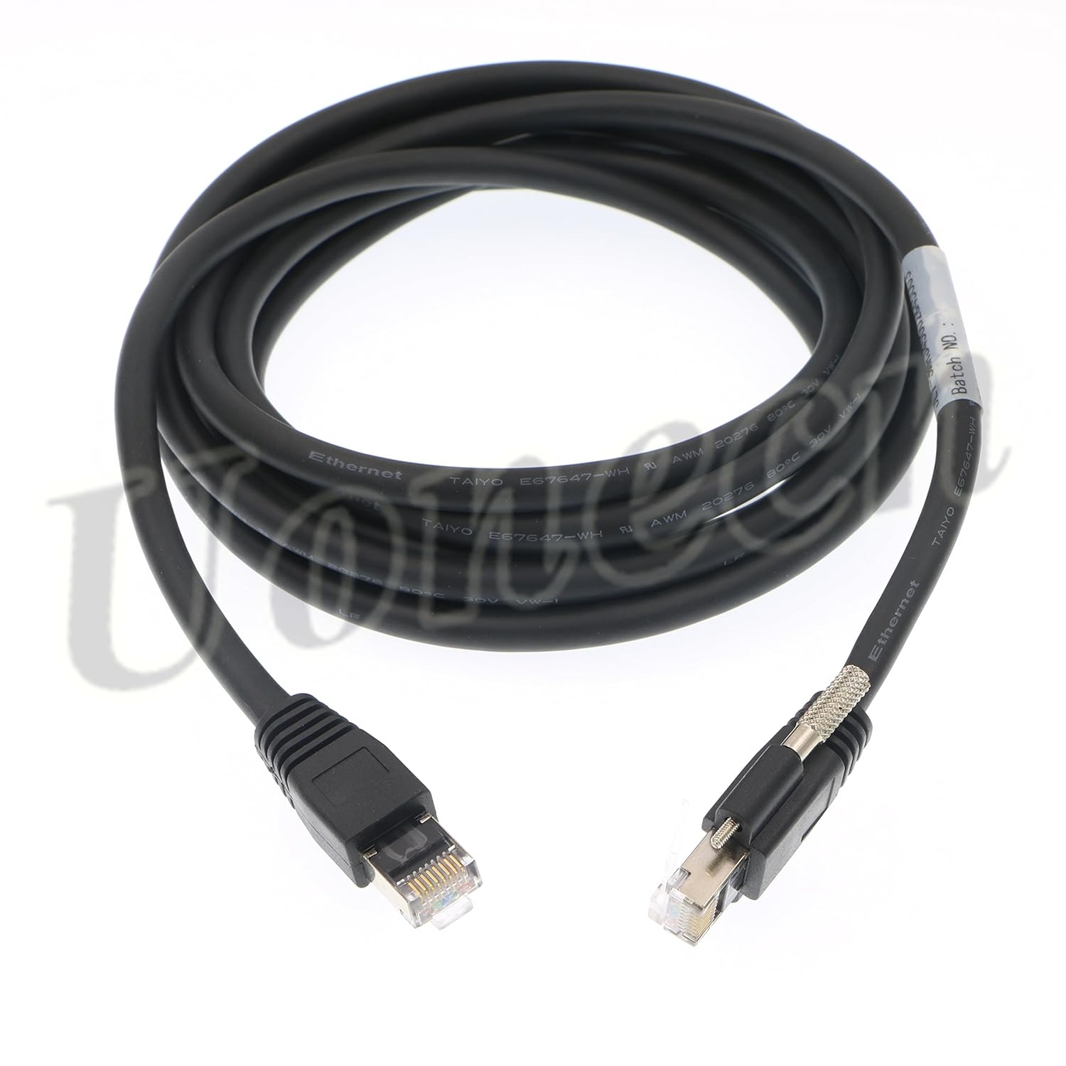Uonecn Data Transmission GigE Cat6 Cable RJ45 Plug Ethernet for CCD Industrial Camera 3 Meters