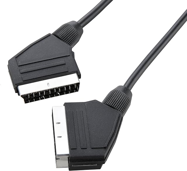Ross SC15-RO SCART Lead Cable, Black