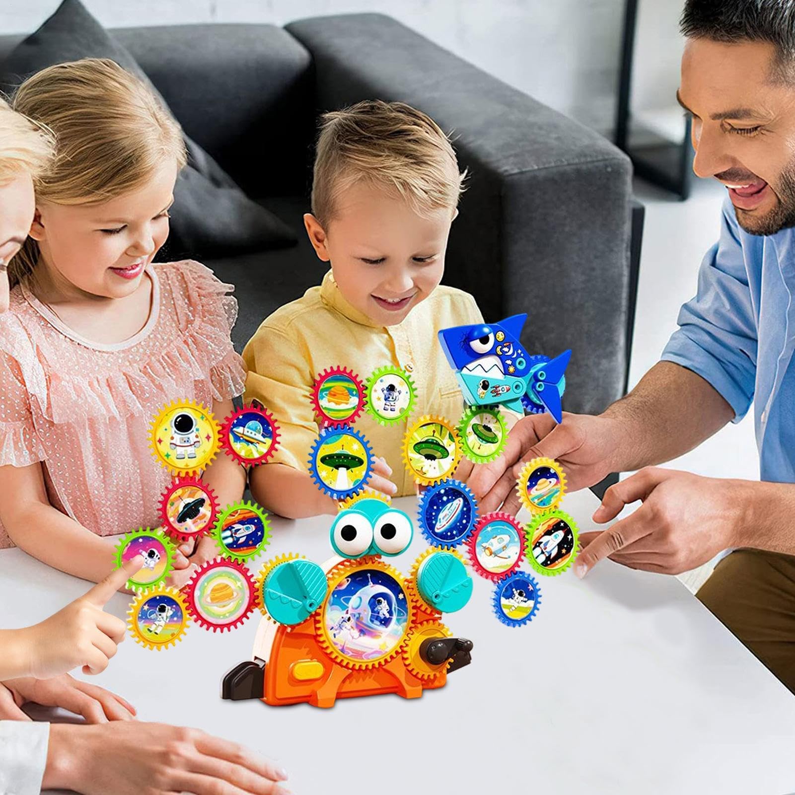 Juguetes de Engranajes para Niños Actividades Educativas Y De Aprendizaje