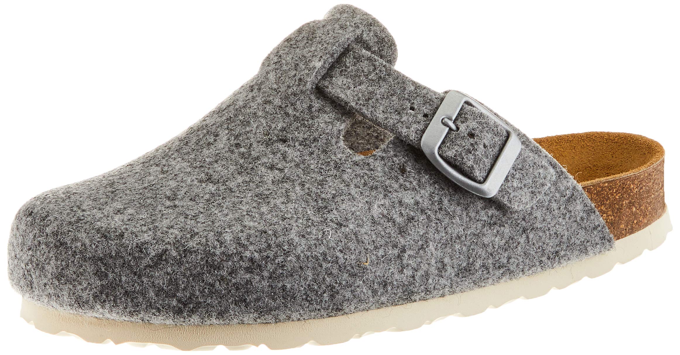 AFS 26900 Women's Slippers Closed Felt Comfortable Warm Winter Clogs, Made in Germany