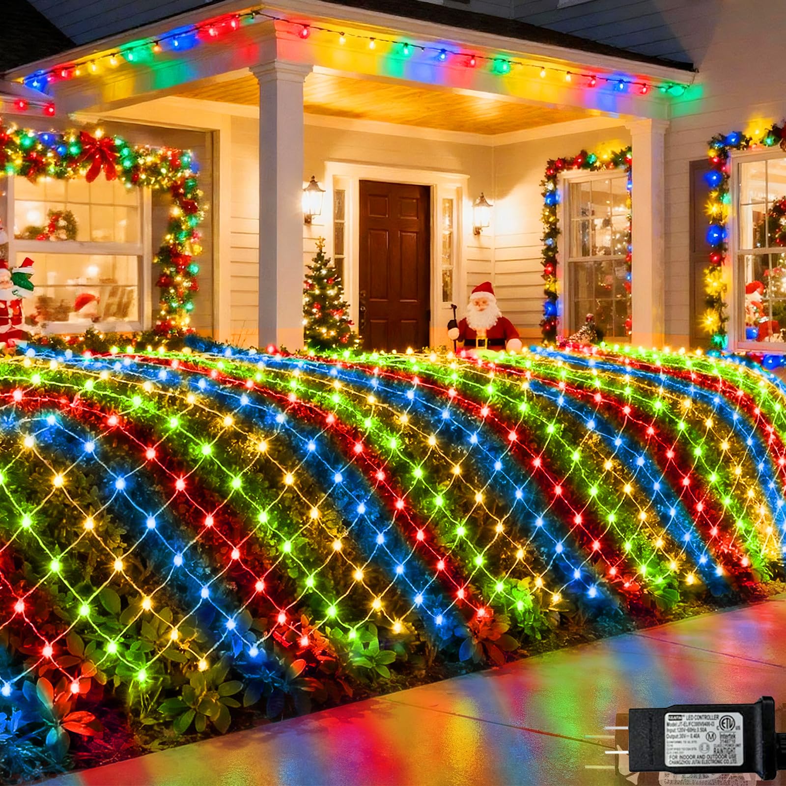Pooqla 300LED Colorful Net Light