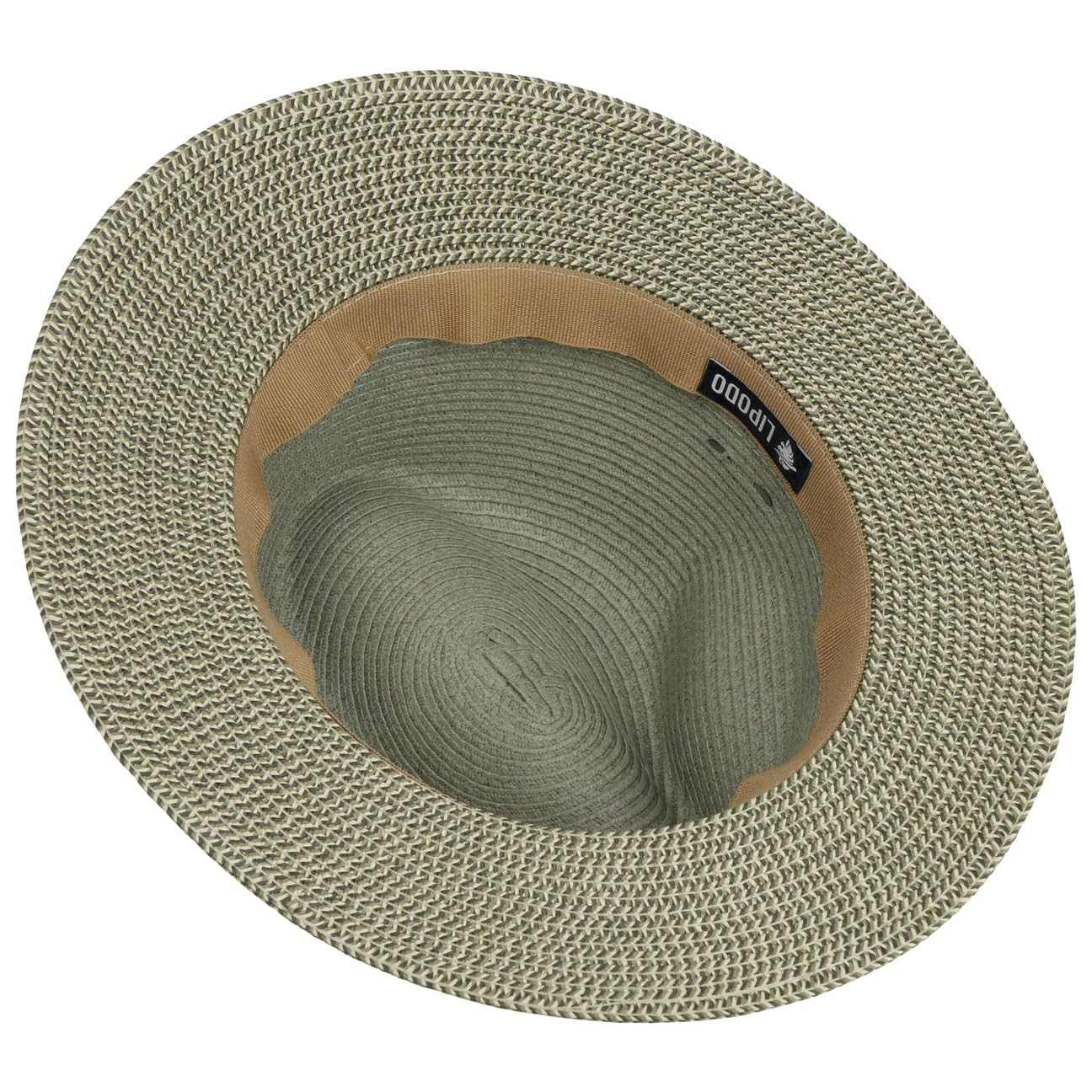 LIPODO Green Traveller Cappello di Paglia Prodotto in Italia Uomo Primavera Estate