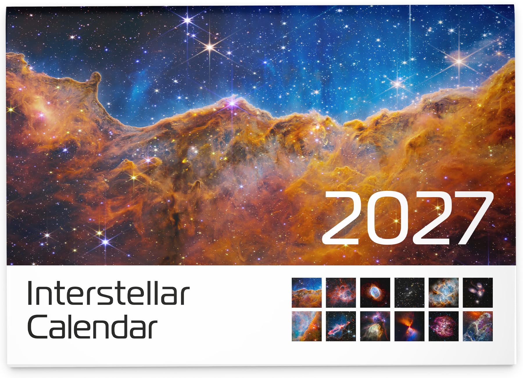 2027 Interstellar Calendar | Perfect For The Home, Office & Bedroom