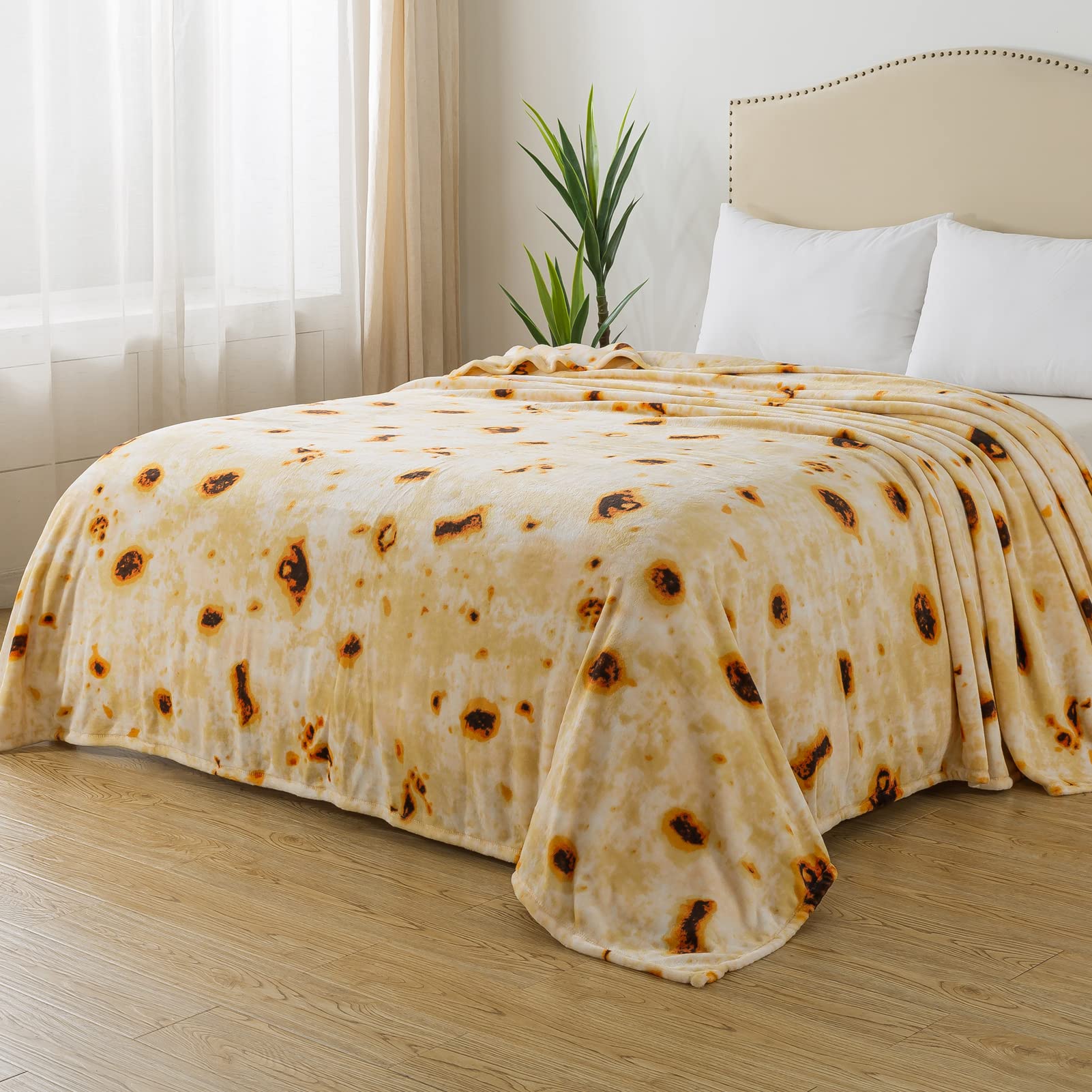 HOZY Burritos Tortilla Blanket Queen Size for All Season - Image 2