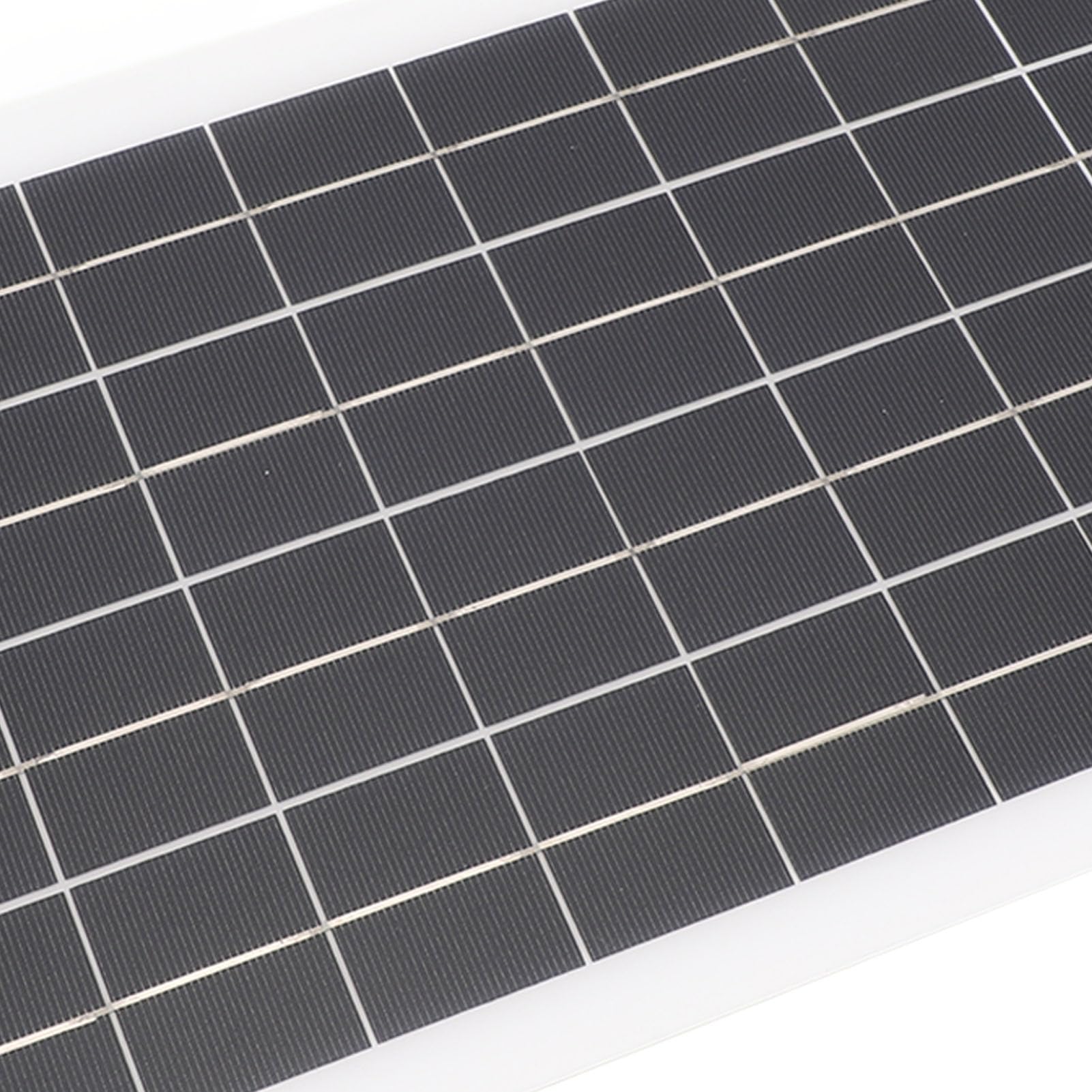 Kit Pannello Solare 20W Monocristallino con Controllore di Carica | Kit caricabatterie solare impermeabile, facile da installare per campeggio, auto, , barca, guida all\'aperto