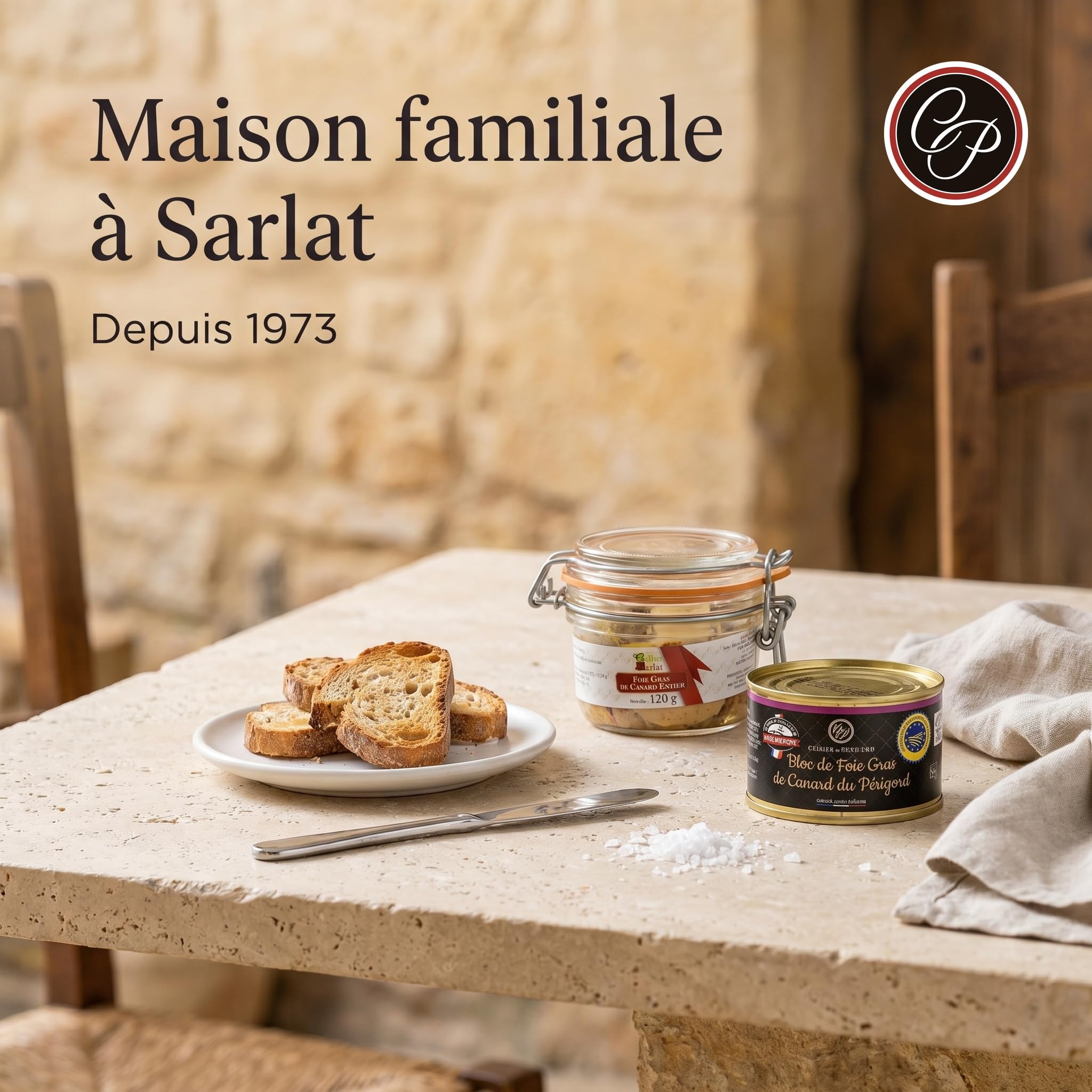 Cellier du Périgord Pack Découverte Foie Gras 6 Spécialités