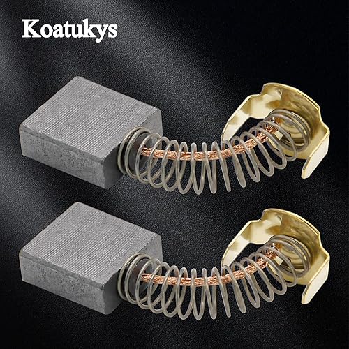 Miniatura 2 de 816768 Cepillo de carbono para sierra de mesa Ridgid Craftsman R4510 R45101 MS1250 MS12501 Sierra de mesasierra ingletadora Motores eléctricos