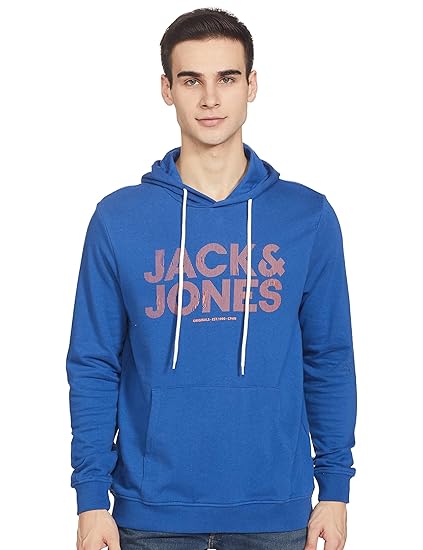 Men's Cotton Blend Hooded Neck Sweatshirt