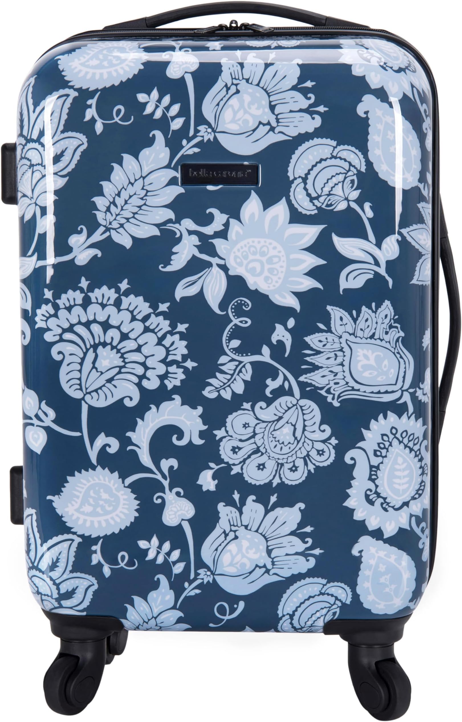 Bella Caronia 3 Piece or 20" Carry-On Voguish Luggage Set, Royal Pattern, 20" Carry-On