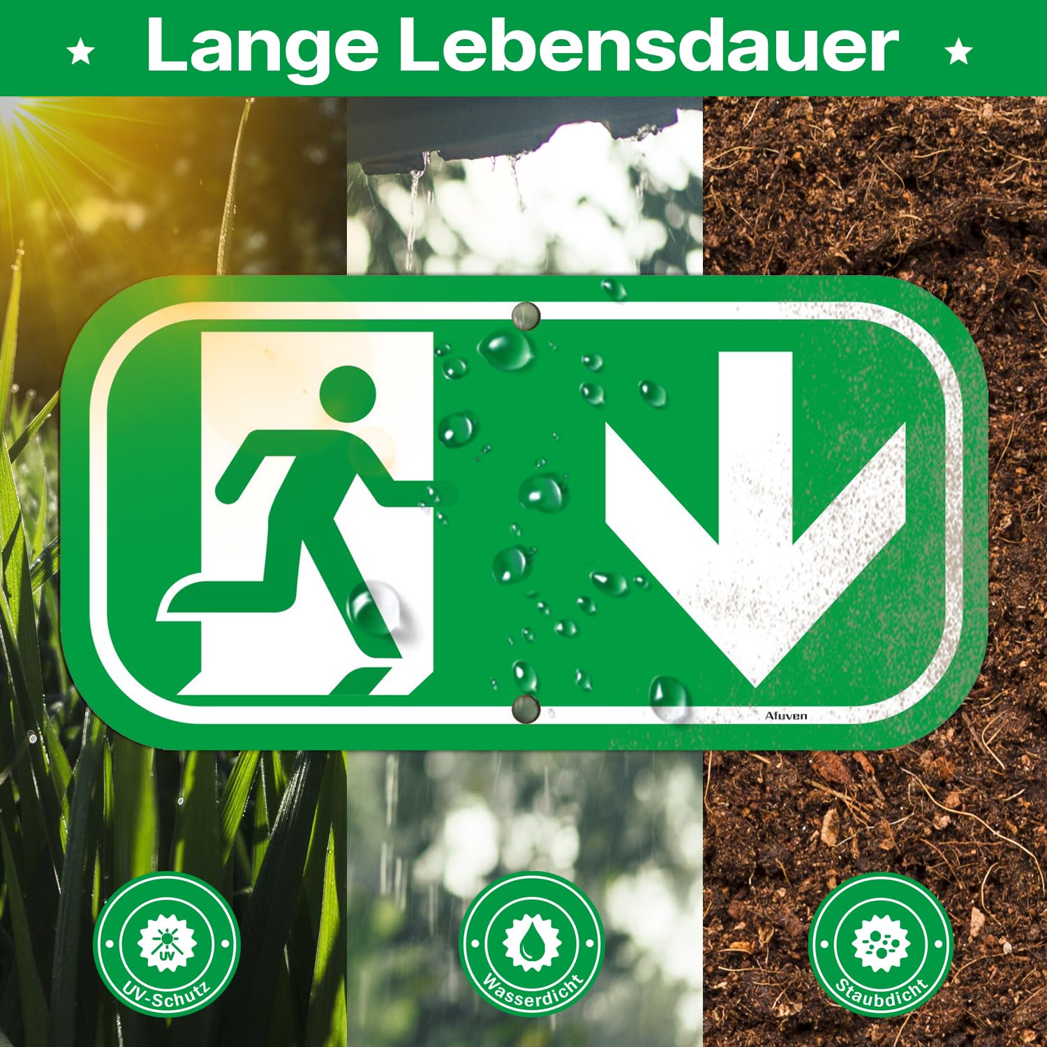 SmartSign Schild „Pfeil Nach Rechts“ – 15,2 X 30,5 Cm, Reflektierendes Aluminium In 3M-Qualität, Für Indoor & Outdoor