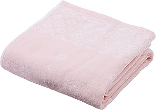 nishikawa 【 西川 】 セブンデイズ 今治 タオルケット シングル 洗える 綿100% ふんわり 柔らか 日本製 ピンク FR05080013