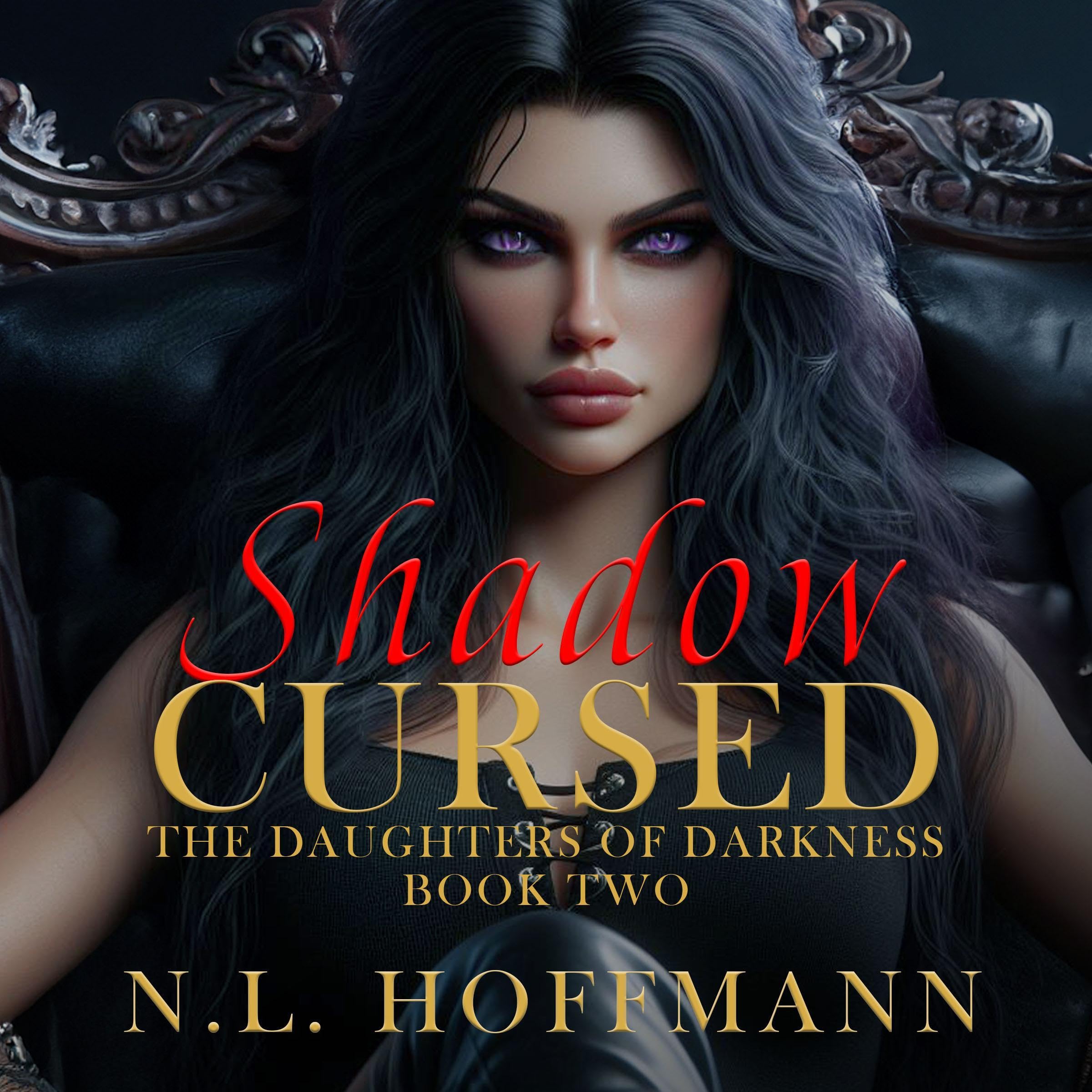 Cover art for Shadow Cursed: The Daughters of Darkness, Book 2
