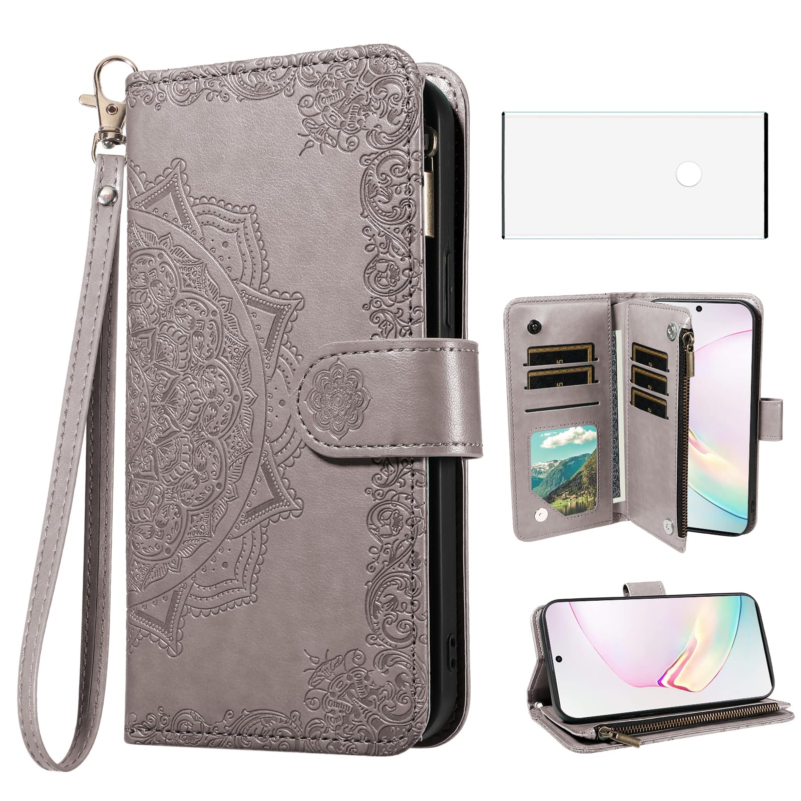 Coque Note 10 Plus idéale pour regarder vos vidéos avec support et vitre - 8