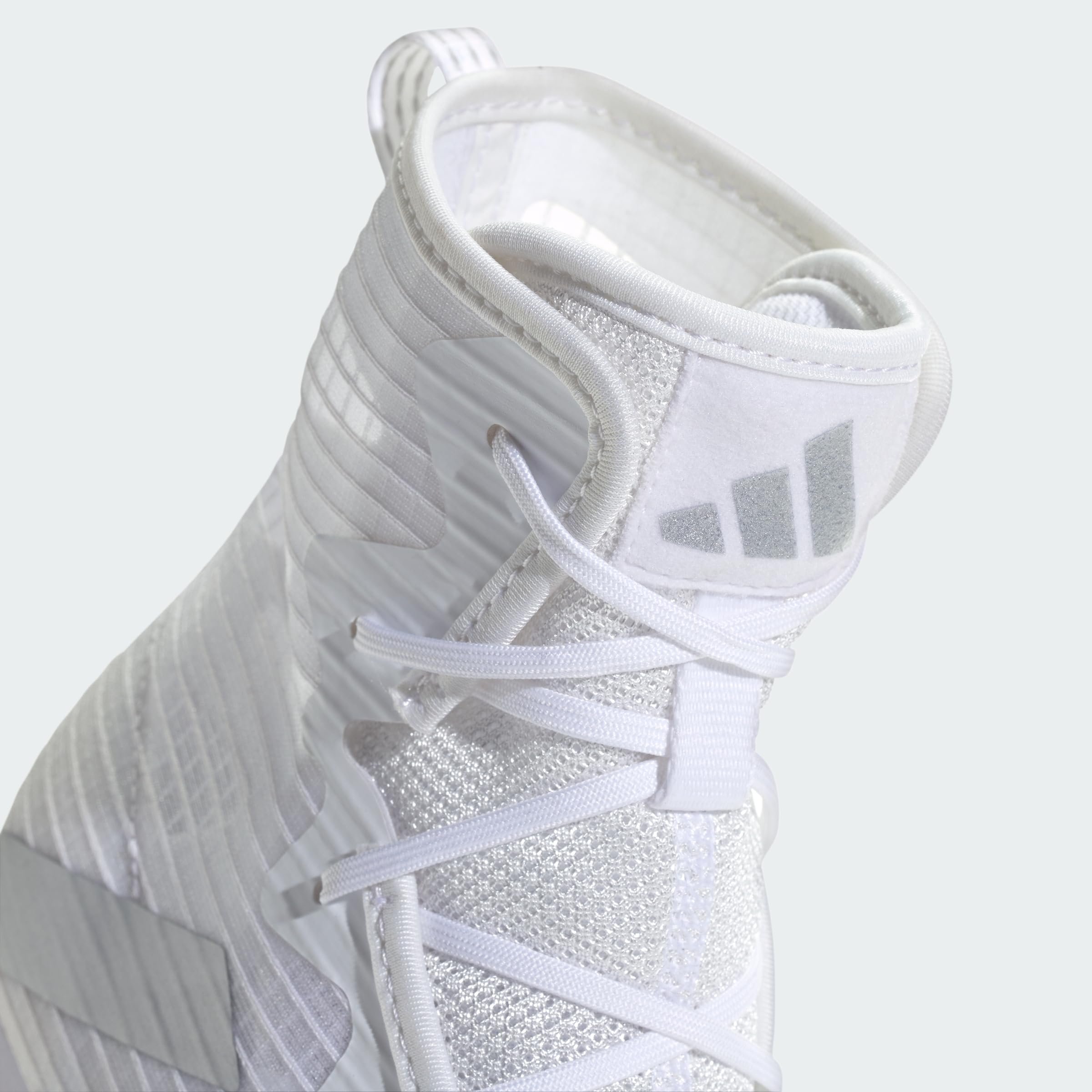 adidas unisex kids' box hog 4 k white 6.5