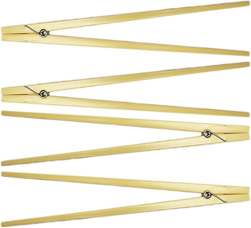 Conjunto de 2Clothespin palillos. 9" pulgadas de largoPalillos de entrenamientoreutilizablePrincipiantes palillos perfecto para cualquier edad y