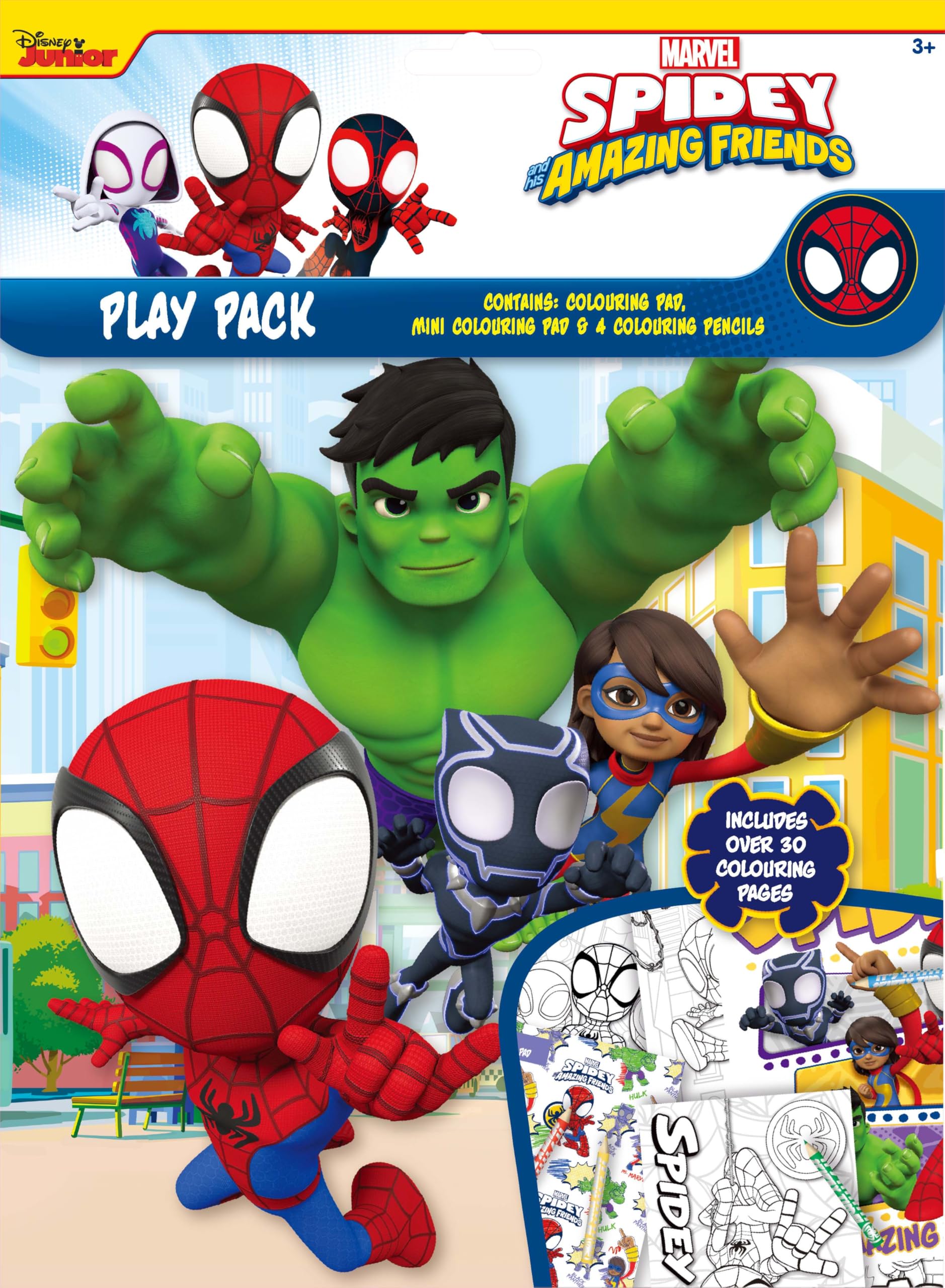 Design Group Creative Kids Craft Set Spidey & Friends Play Pack, A4