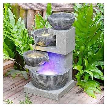 Amazon.co.jp: 室内噴水 インテリア オーナメント用 ガーデン