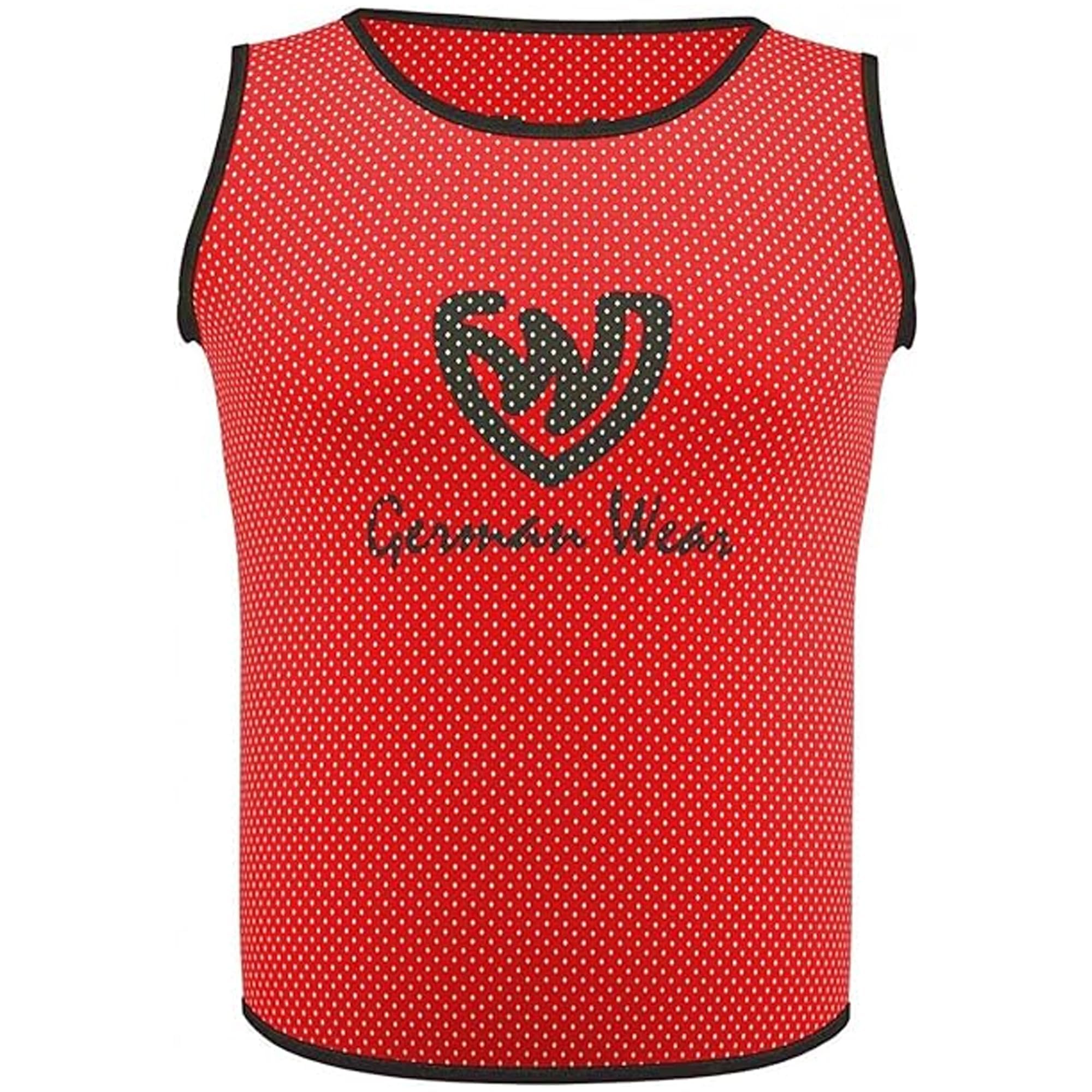 German Wear 10x Fußball Leibchen Trainingsleibchen Markierungshemd Fußballleibchen für Kinder Jugend und Erwachsene
