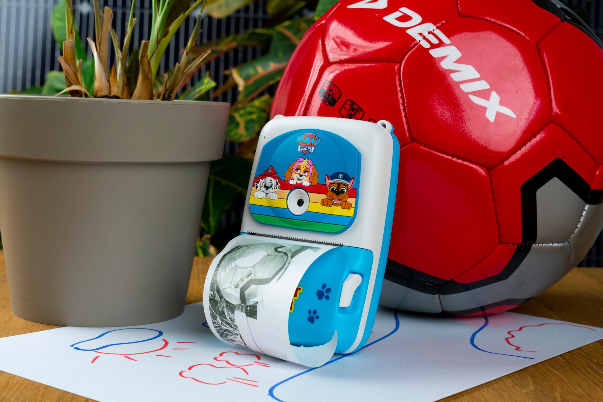 Paw Patrol Aparat dziecięcy z zabawnymi filtrami - aparat cyfrowy dla dzieci w wieku od 4 lat z funkcją drukowania - Aparat dziecięcy dla dziewczynek i chłopców