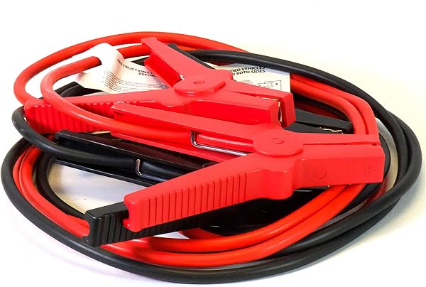 AA Insulated Booster Cables/Jump Leads AA4550 - For Petrol/Diesel Engines Up to 3000cc, 3 m Cable, Storage Bag - 3