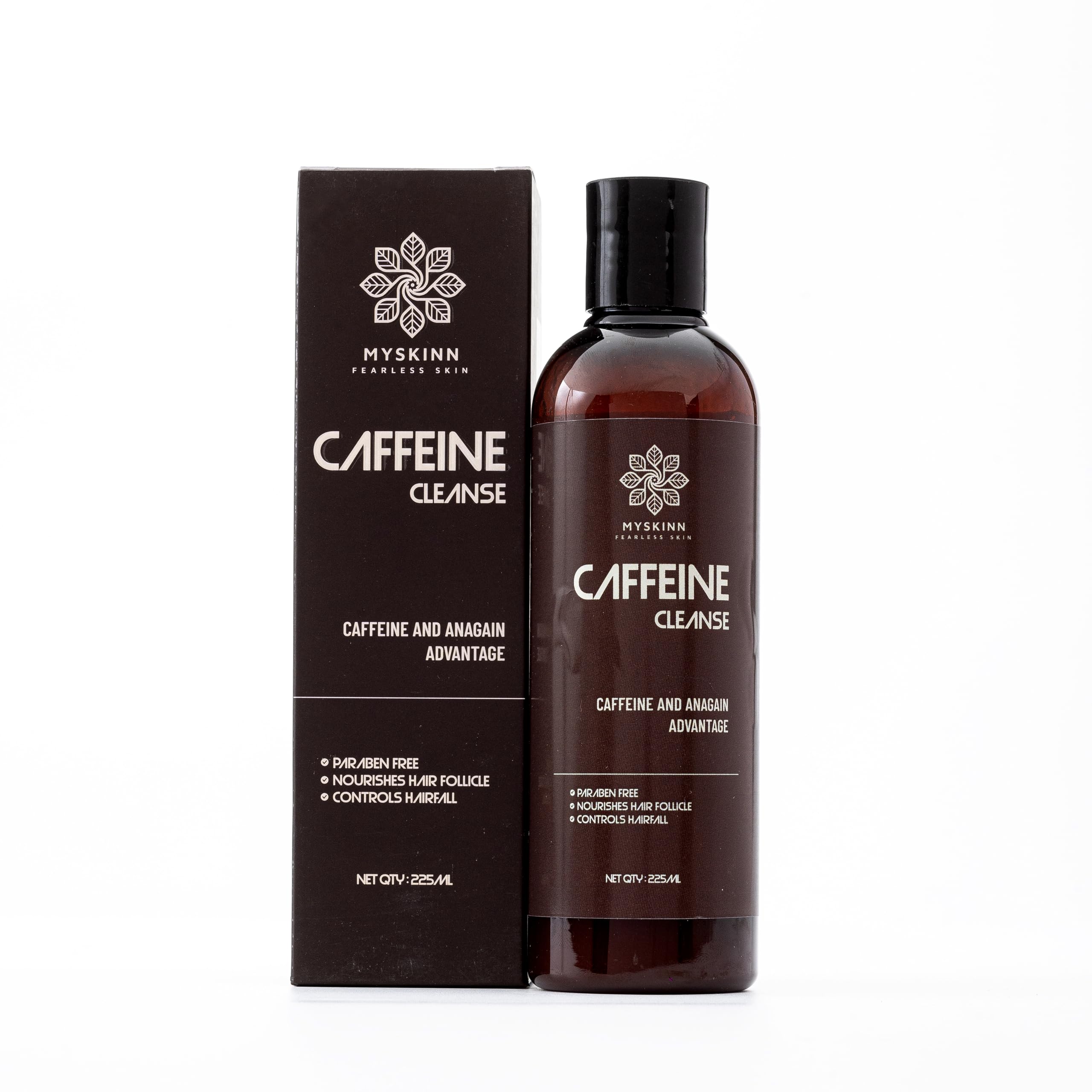 MYSKINN Caffeine Cleanse Shampoo | Anti-Hair Fall & Follicle Strengthening | Proven Results | For Men & Women-picture-11