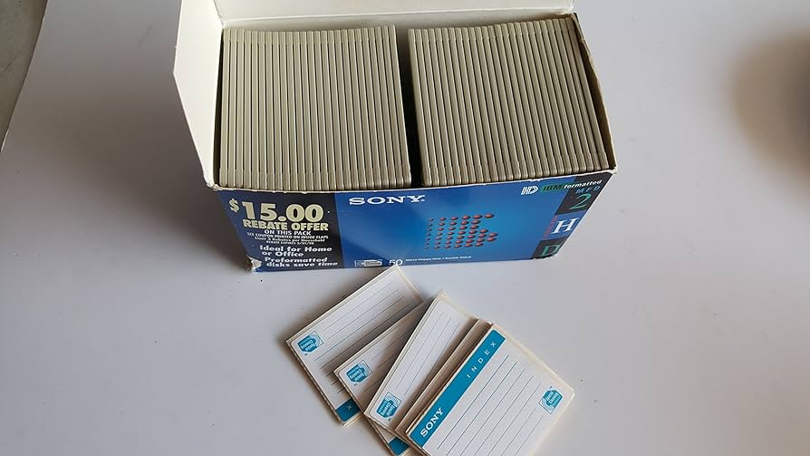 Amazon.co.jp: Sonyフロッピーディスク:両面、IBM Formatted