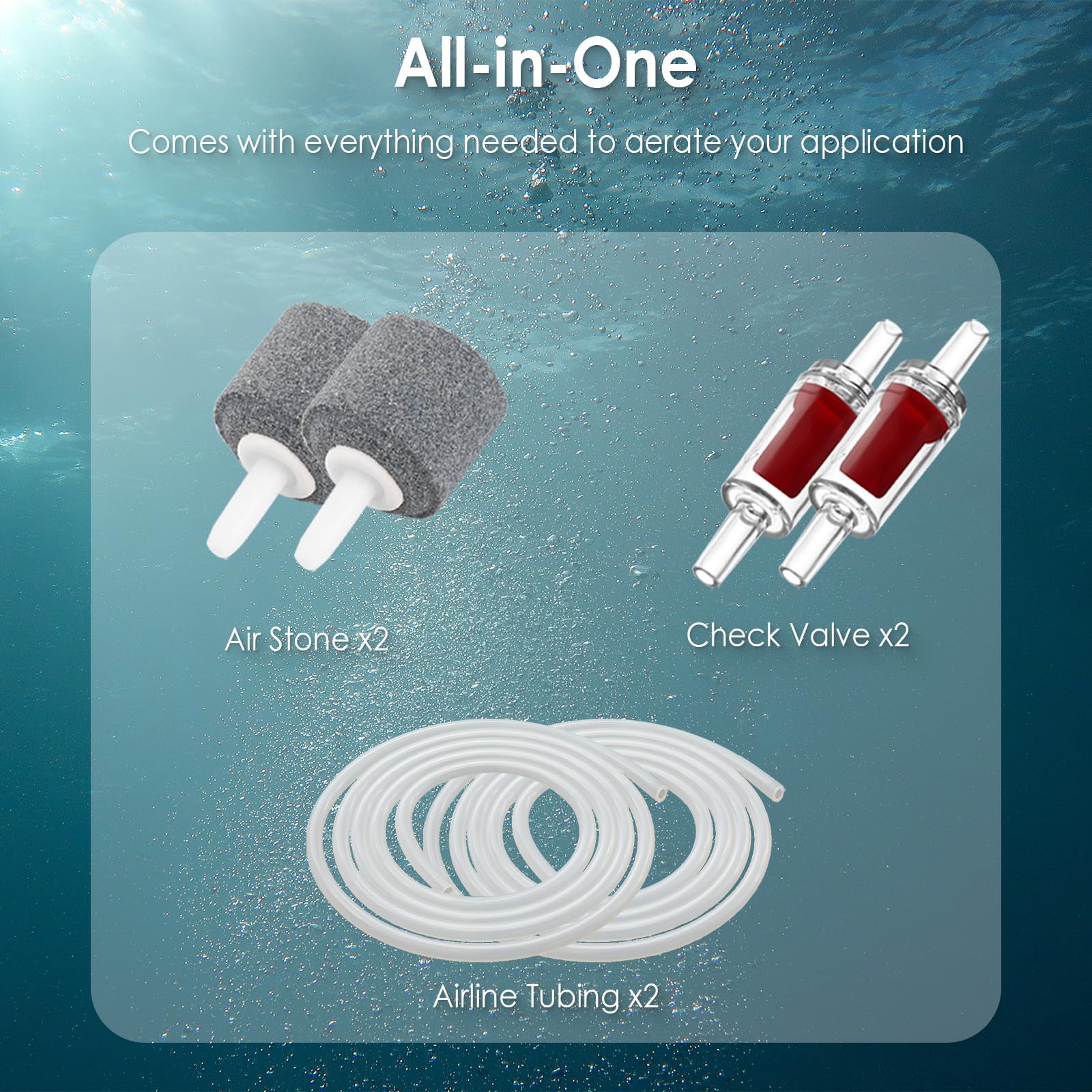 AquaMiracle Bomba de aire USB para acuario, recargable, para cubo de cebo, bomba de aire portátil alimentada por batería para acuario, bomba de aire para pecera para pesca al aire libre, corte de