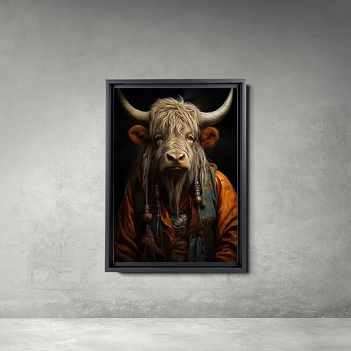 Miniatura 4 de printable wall art, aesthetic room decor, fireplace mantel art, nursery wall decor, yak printing art, yak