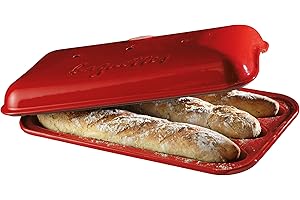 Emile Henry Baguette Baker - Burgundy