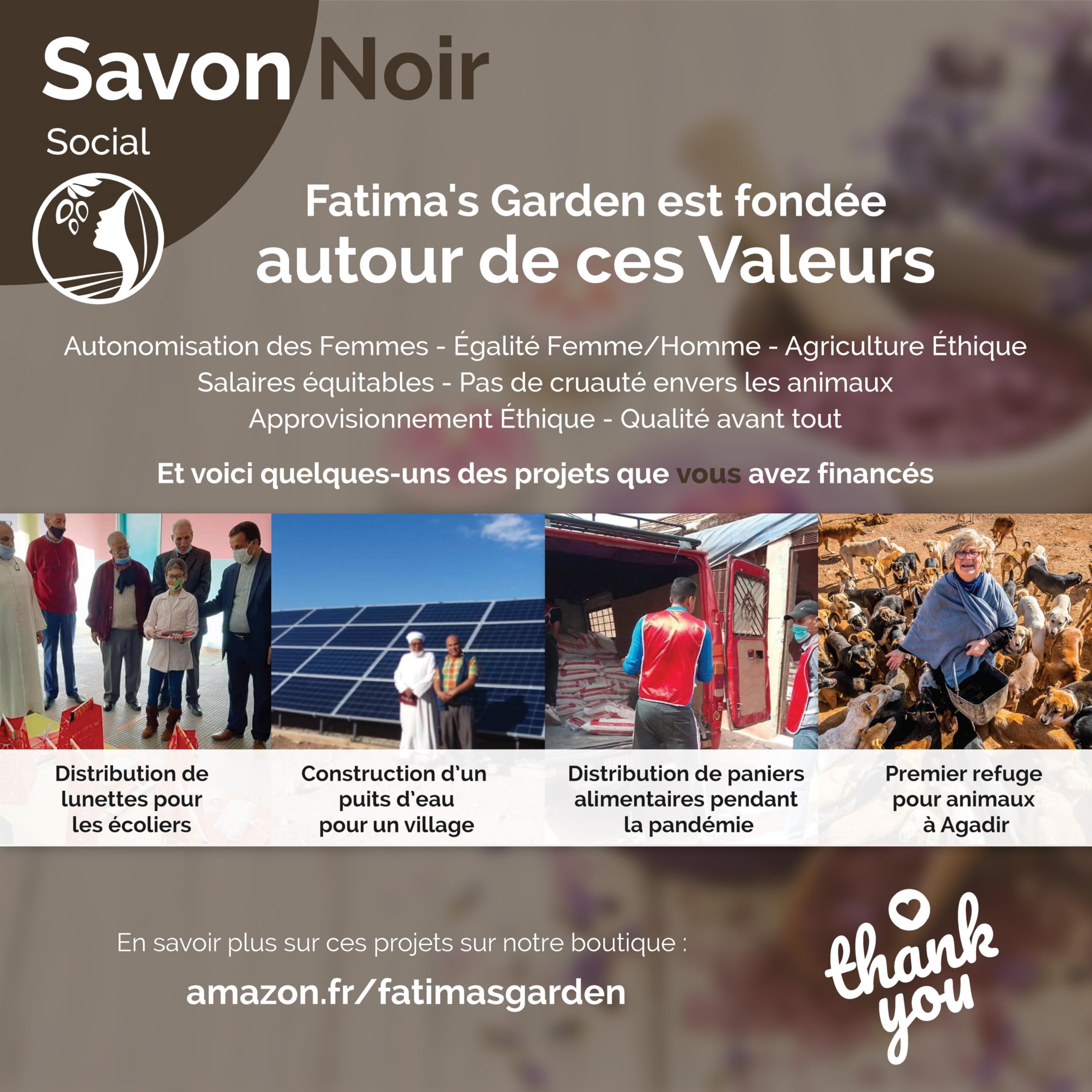 Fatima's Garden Savon Noir à l'Huile d'Argan - Nettoyant Exfoliant, 1kg