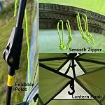 AGLORY 4 Person Pop Up Tent Portable Instant Automatic Tent Waterproof Windproof with Rainfly for Camping Family Traveling Hiking Picnicing