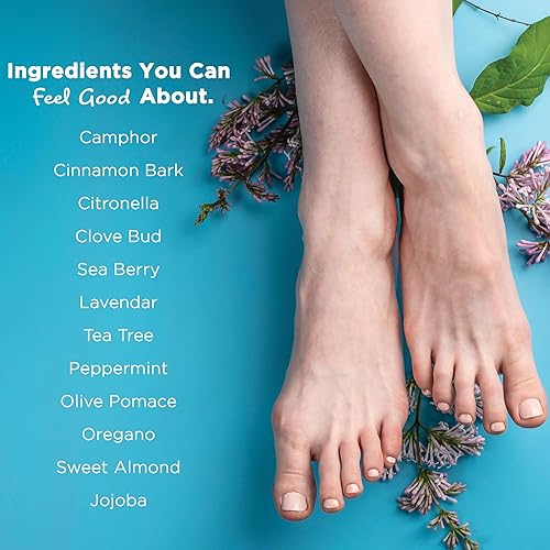 Miniatura 5 de Tratamiento de hongos en las uñas de los pies extra fuerte  Reparación de uñas de acción rápida para uñas dañadas  1% de tolnaftato, ceremida III y