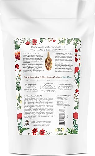 Miniatura 8 de Dr. Harvey's Canine Health Miracle Dog Food, mezcla de base deshidratada de grado humano para perros con granos enteros orgánicos y verduras (tamaño
