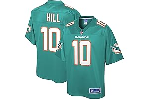 NFL PRO LINE Tyreek Hill Aqua Miami Dolphins Replica Jersey