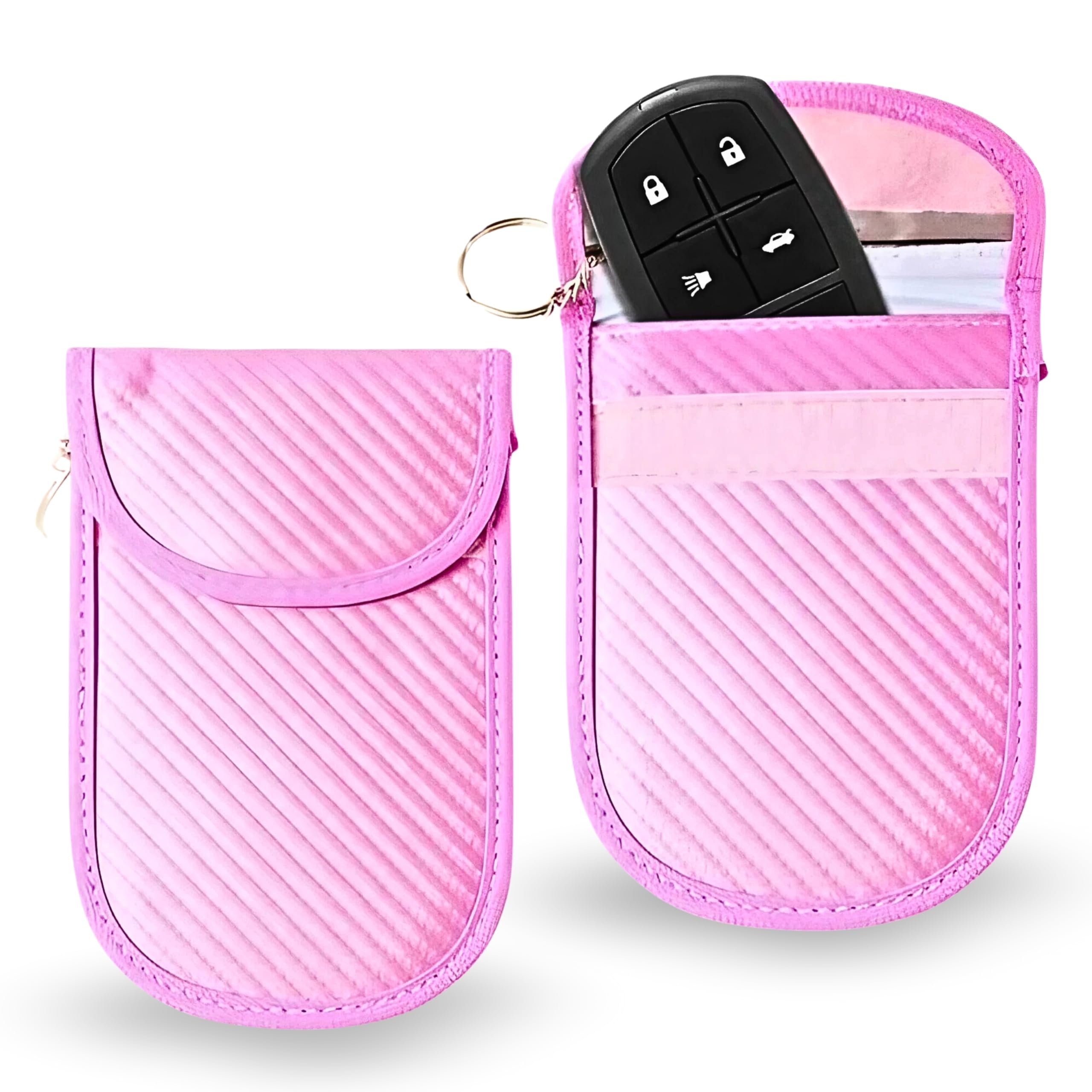 Signal Protection Pouch for Keys and Phones - Versatile Anti-Theft Solution