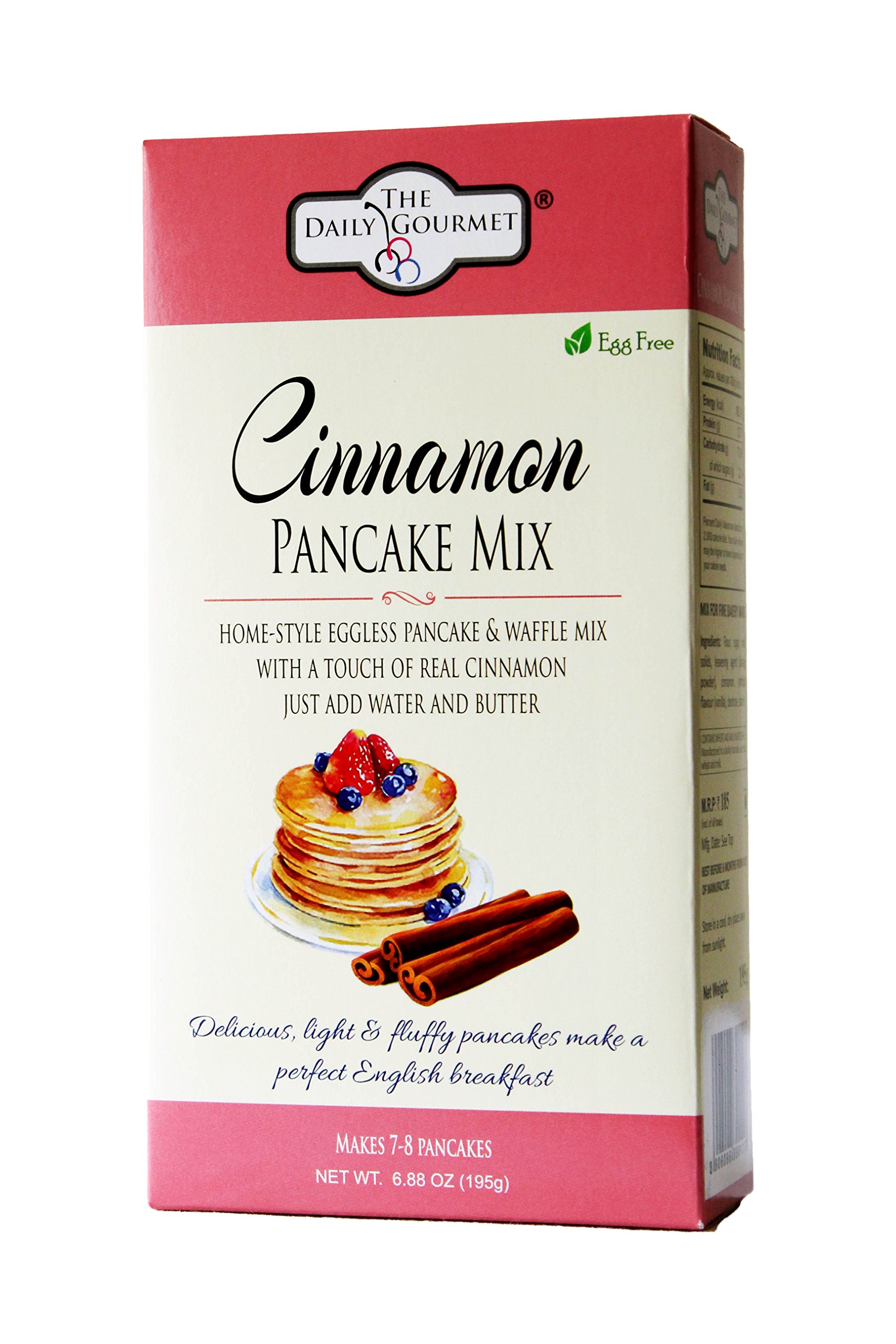 The Daily Gourmet - Eggless Cinnamon Pancake Mix, 195gm (B0748GLD41) Amazon Price History, Amazon Price Tracker