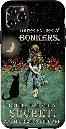 Carcasa para iPhone 11 Pro Max Alice & the Cheshire Cat Starry Night