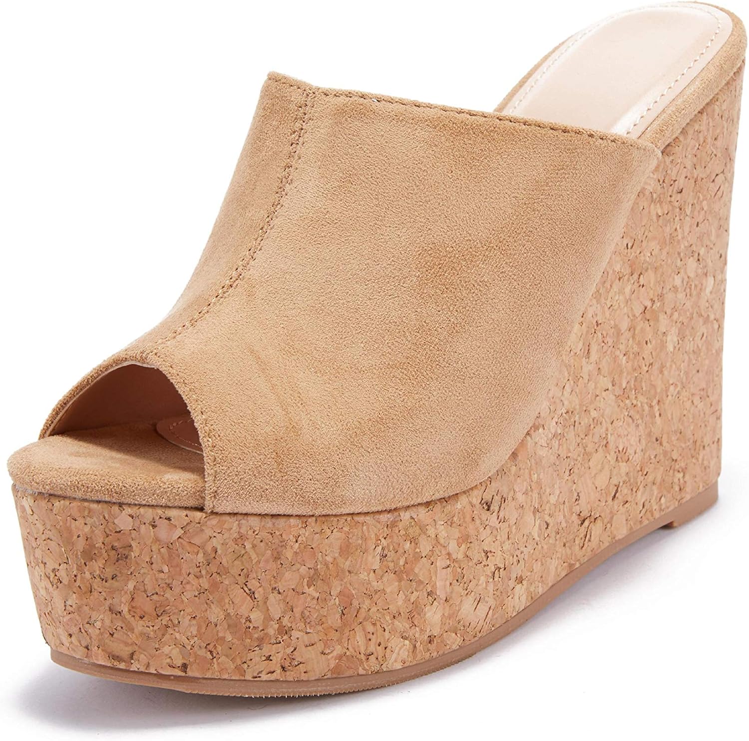Slip on wedge mules Clearance