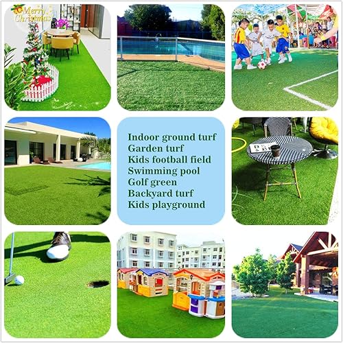 Miniatura 4 de AllTop Turf Cinta autoadhesiva de césped artificial de 11.8 in x 98.4 ft, para costuras y costuras de césped para deportes ligeros y paisajes,