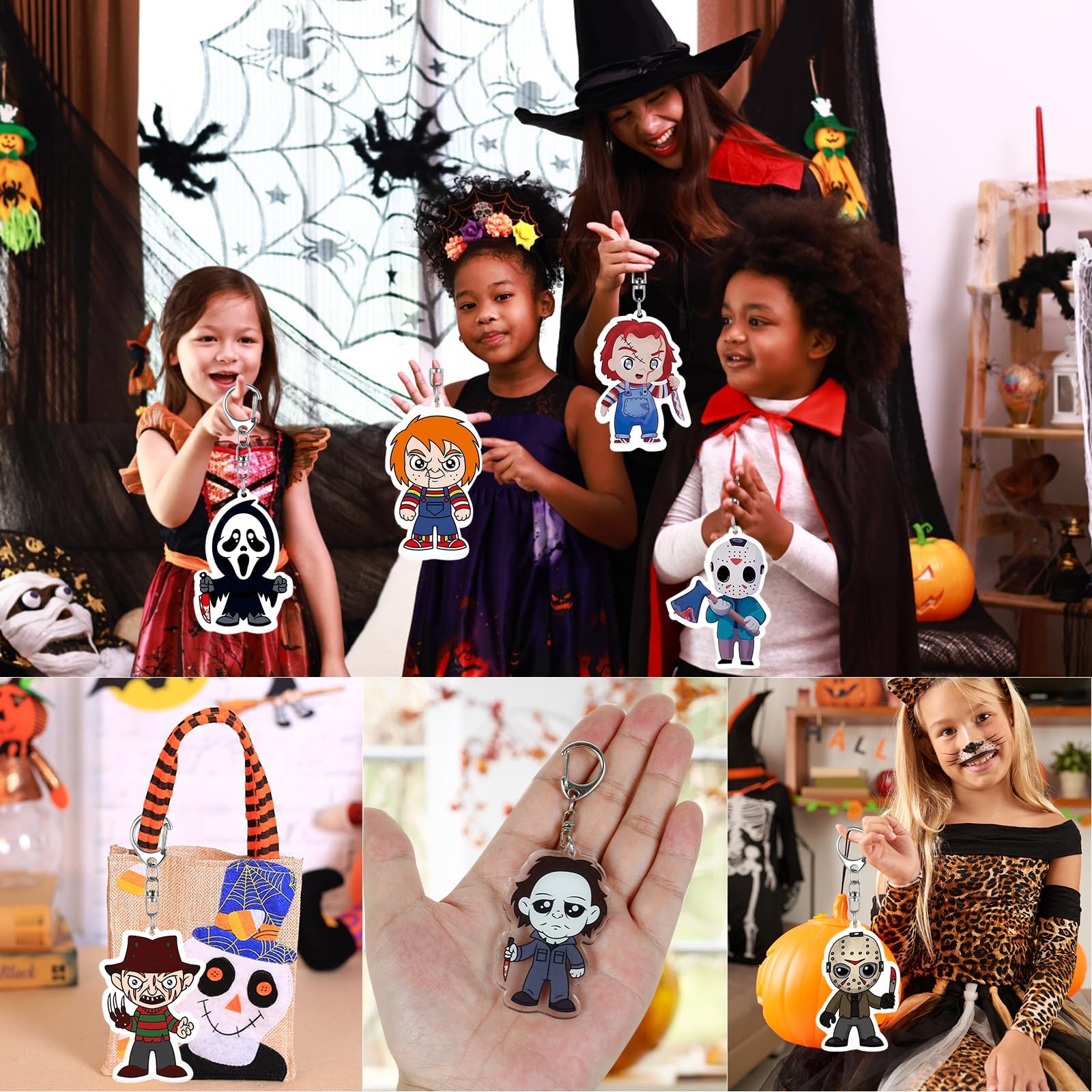 Amazon.co.jp: ホラー クラシック 映画 キャラクター キーホルダー