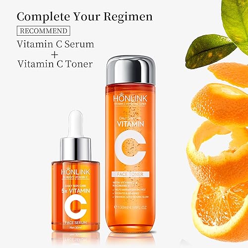 Miniatura 7 de Suero facial con vitamina C 5X de alta calidad, 1.0 fl oz, suero de vitamina C con niacinamida, ácido hialurónico y colágeno, esencia hidratante y
